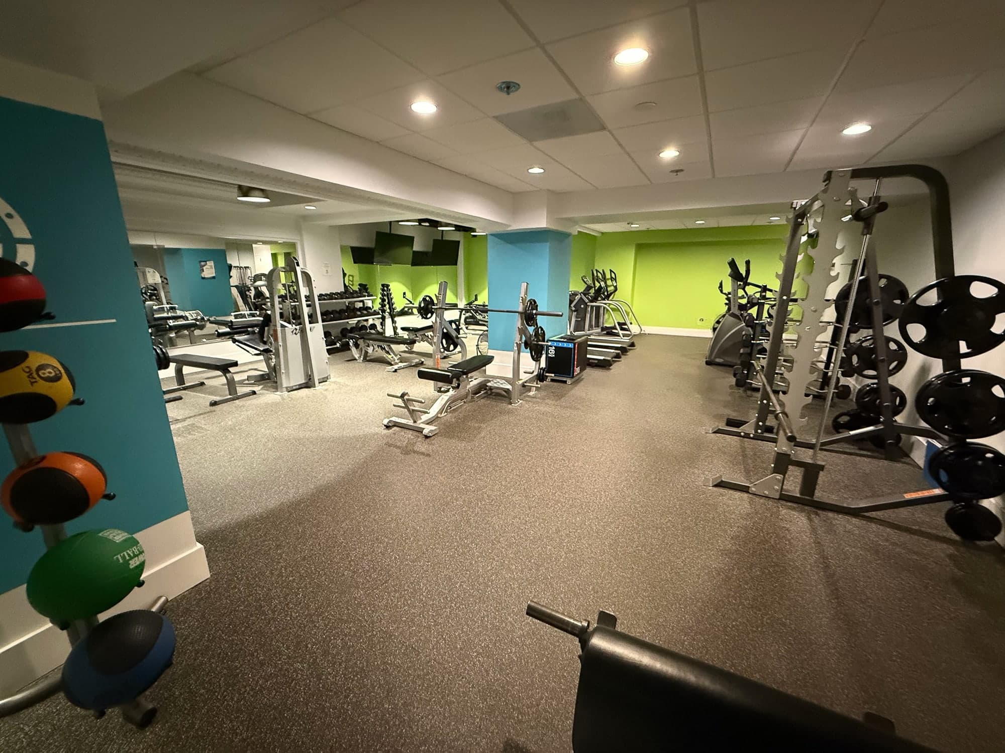 NedSpace gym and fitness area