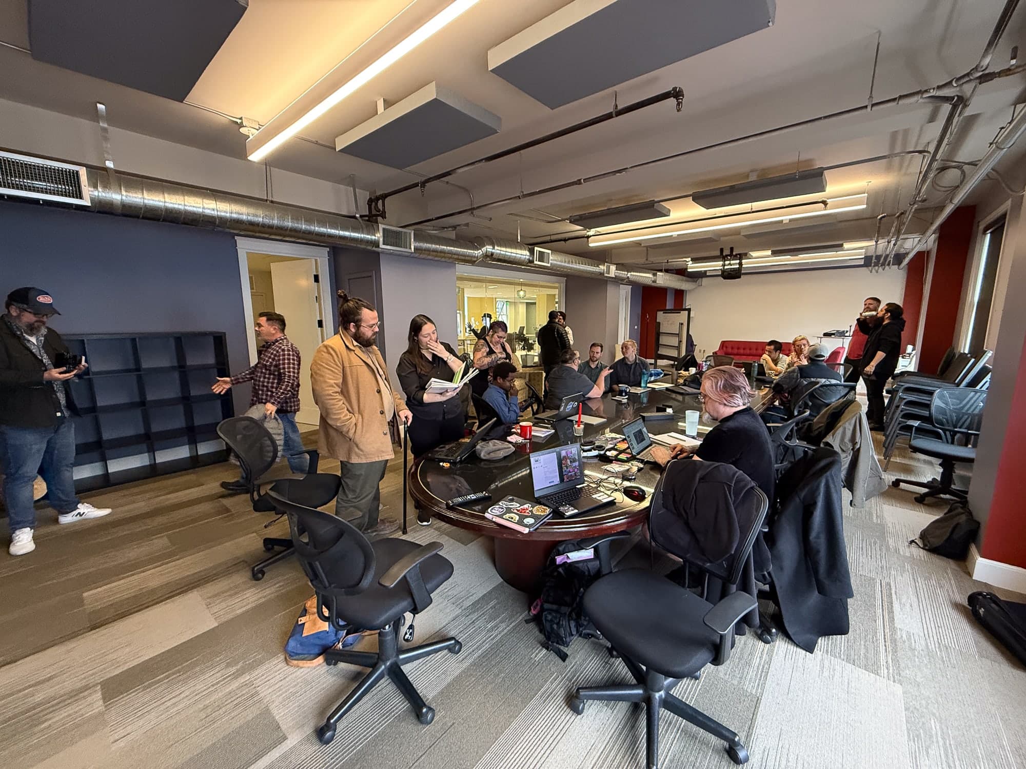 NedSpace community members collaborating